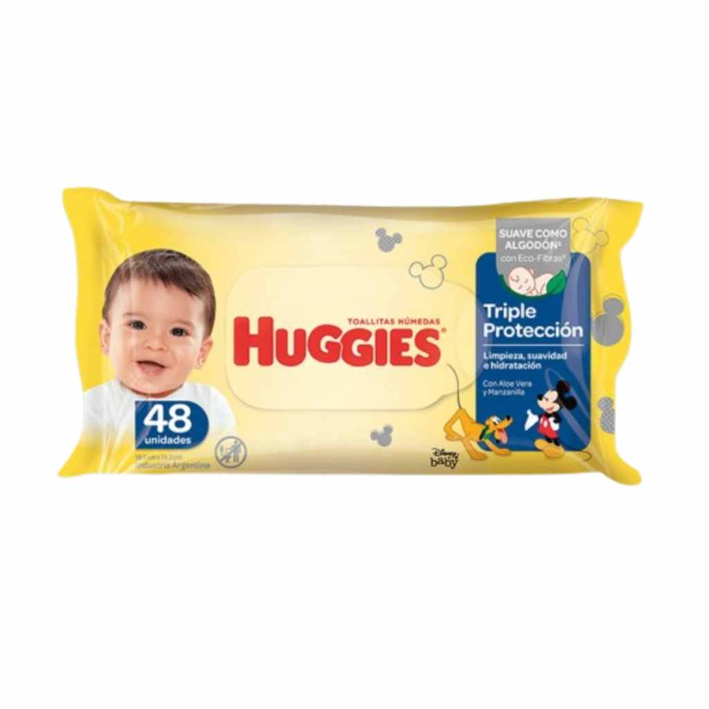 Huggies Toalla Húmeda x 48 Unidades
