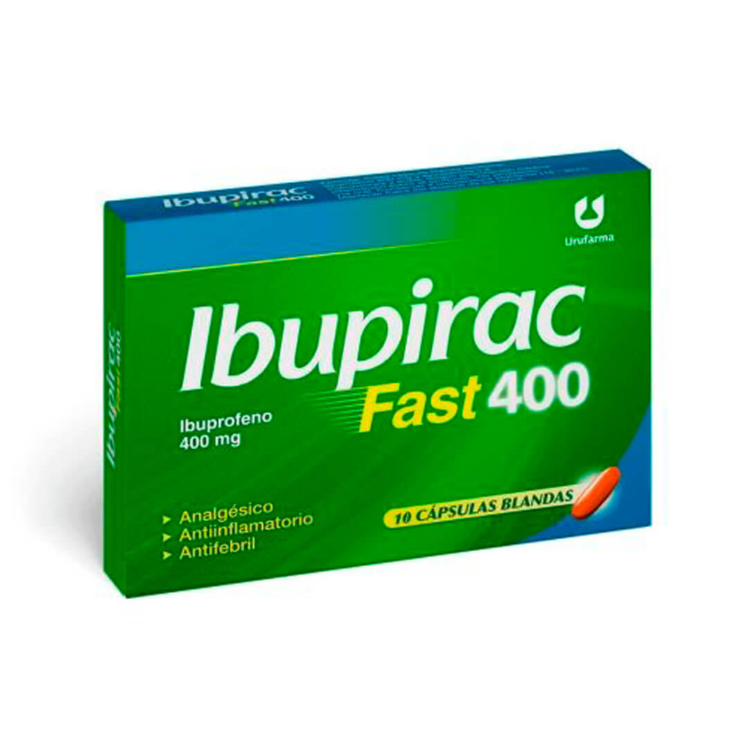 Ibupirac Fast 400 x 10 Cap. Blandas