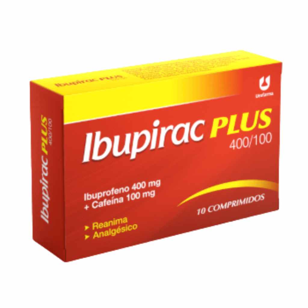 Ibupirac Plus 400/100 x 10 Comp