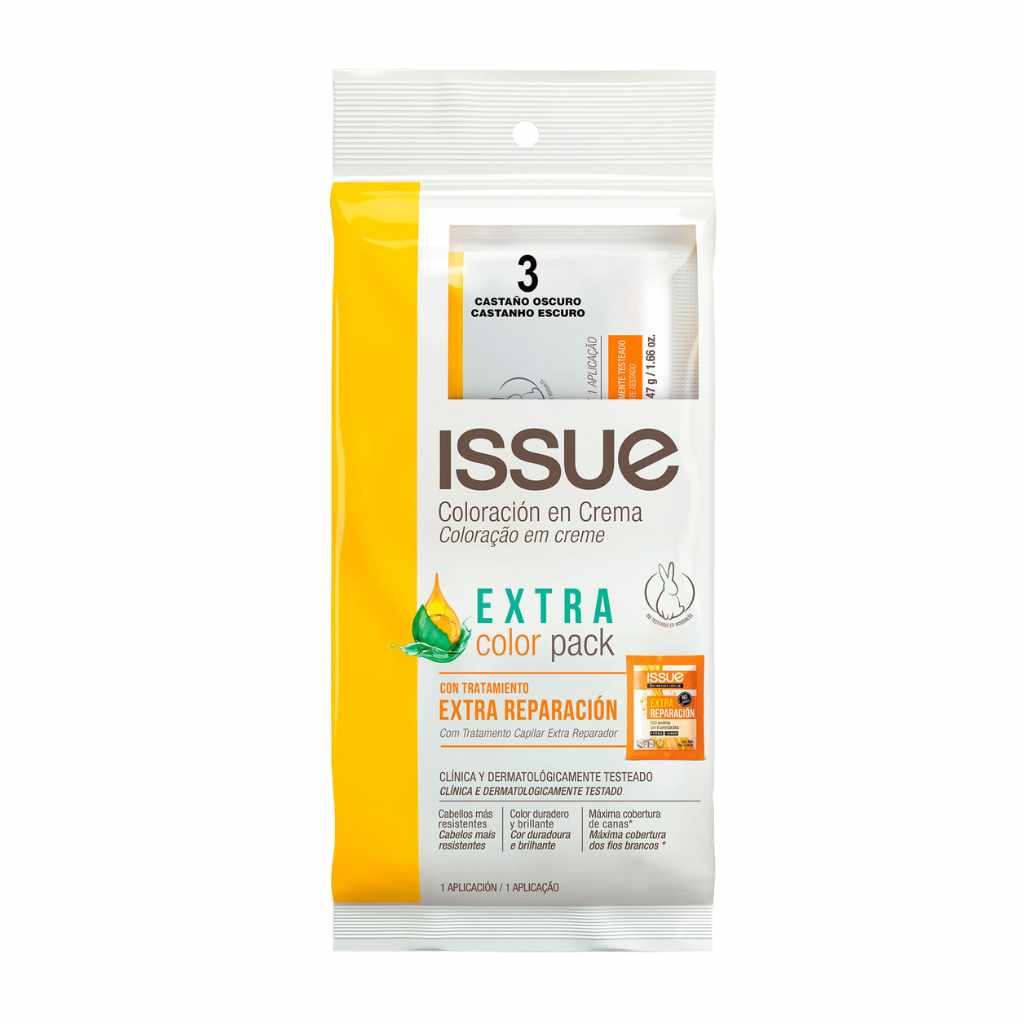 Issue Pack 3 Castaño Oscuro