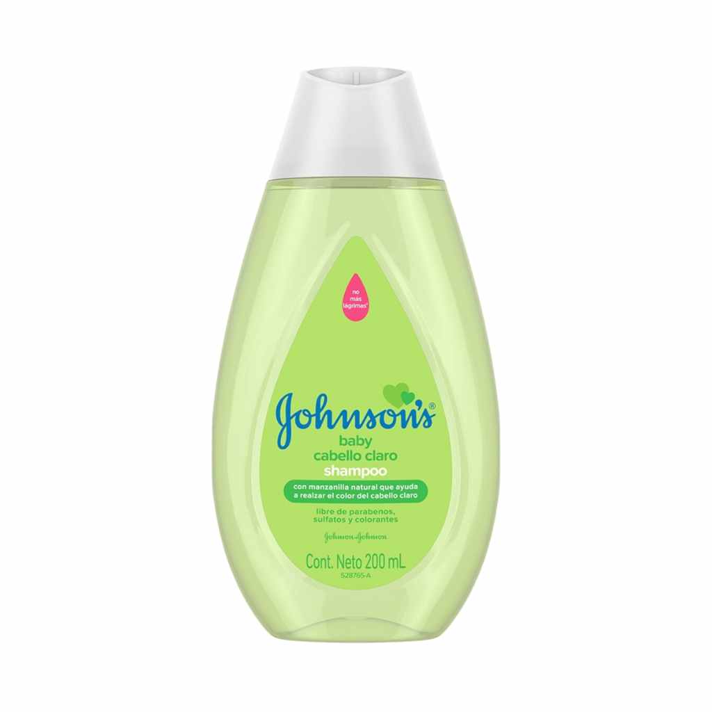 J&J Shampoo Con Manzanilla Cabello Claro 200 Ml