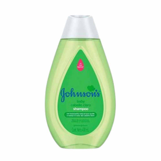 J&J Shampoo Con Manzanilla Cabello Claro 400 Ml