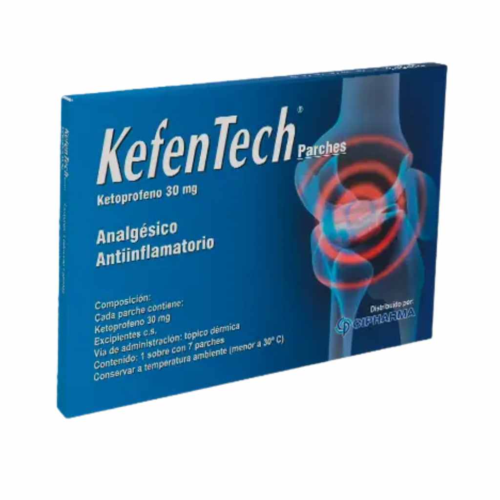 KefenTech Parches x 7 Unidades