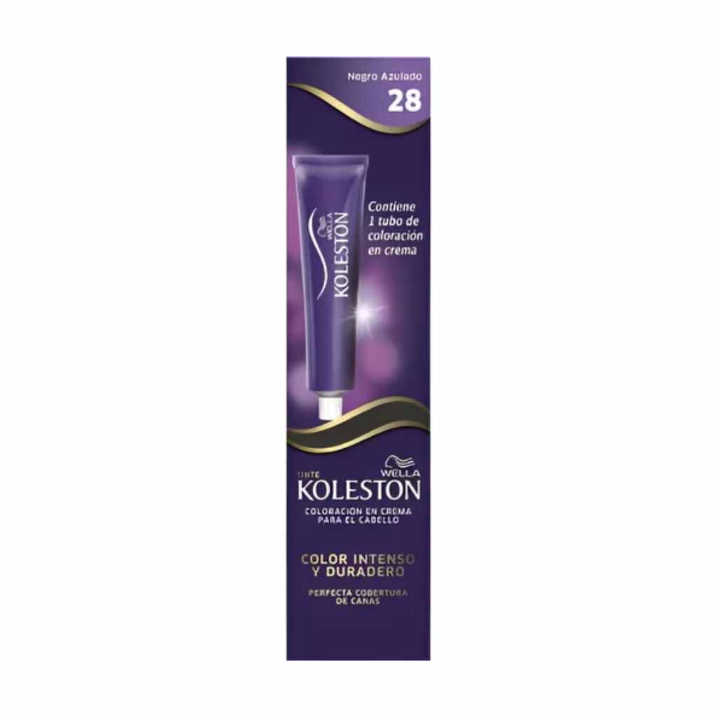 Koleston 28 Negro Azulado + Oxidante