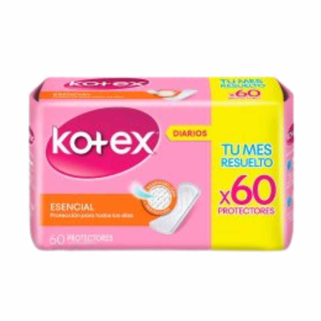 Kotex Protector Diario Esencial x 60 Unidades