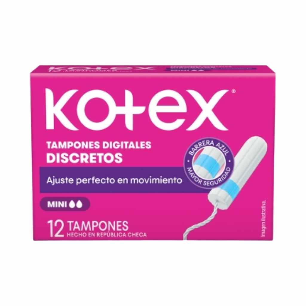 Kotex Tampones Mini x 12 Unidades