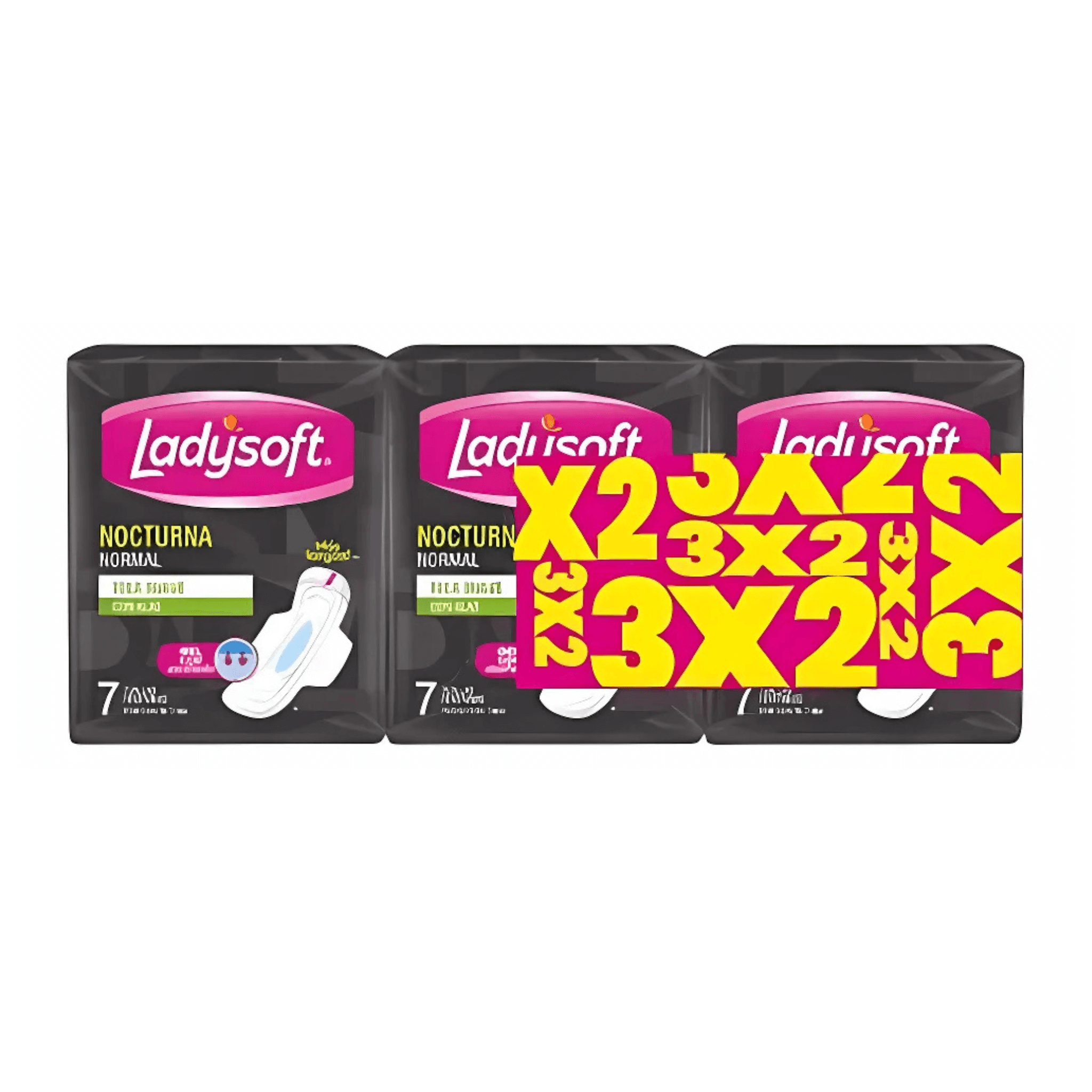 Laydysoft Toallas Nocturnas 3x2