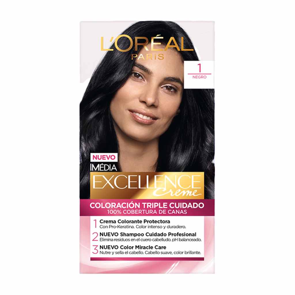 Loreal Excellence 1 Negro