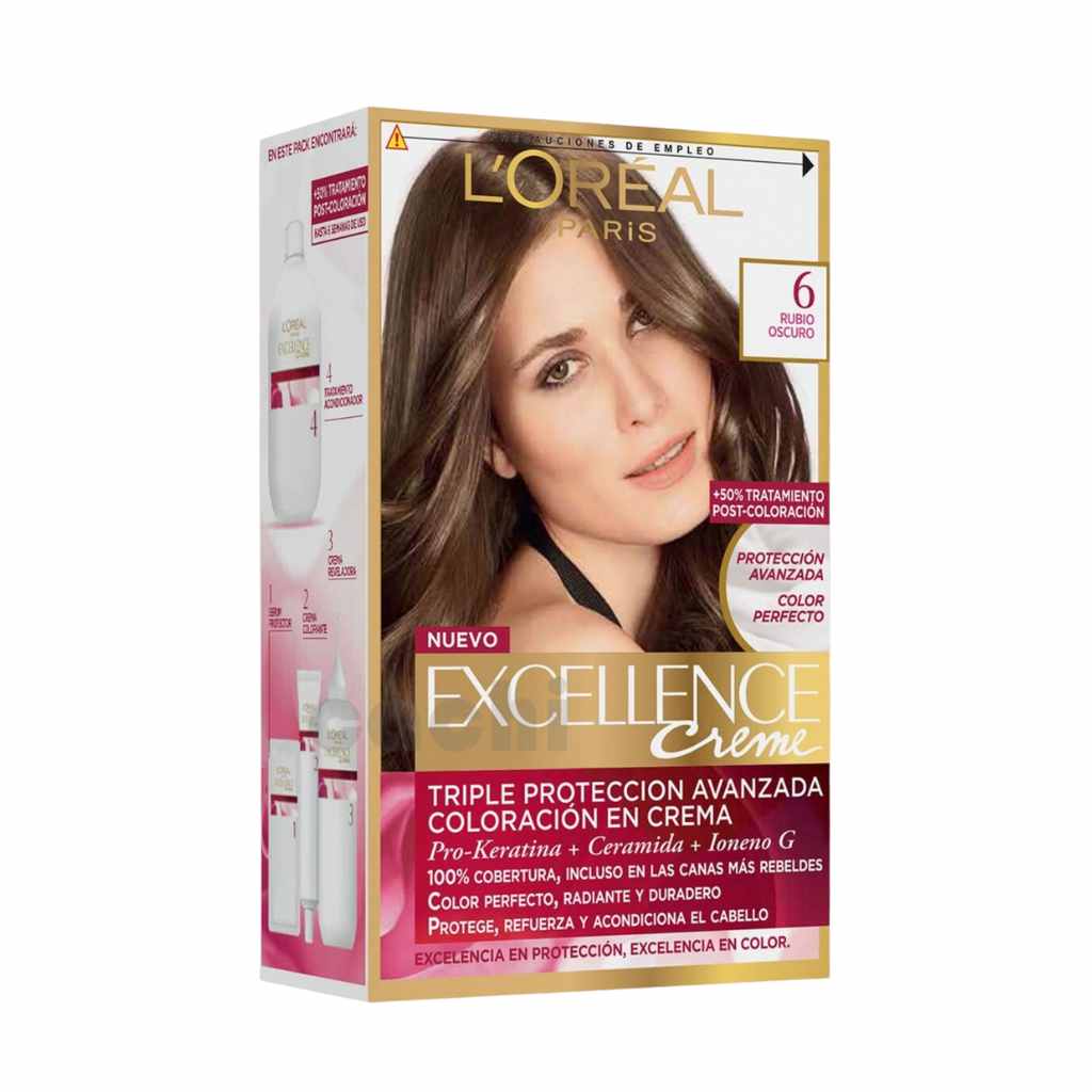 Loreal Excellence 6 Rubio Oscuro