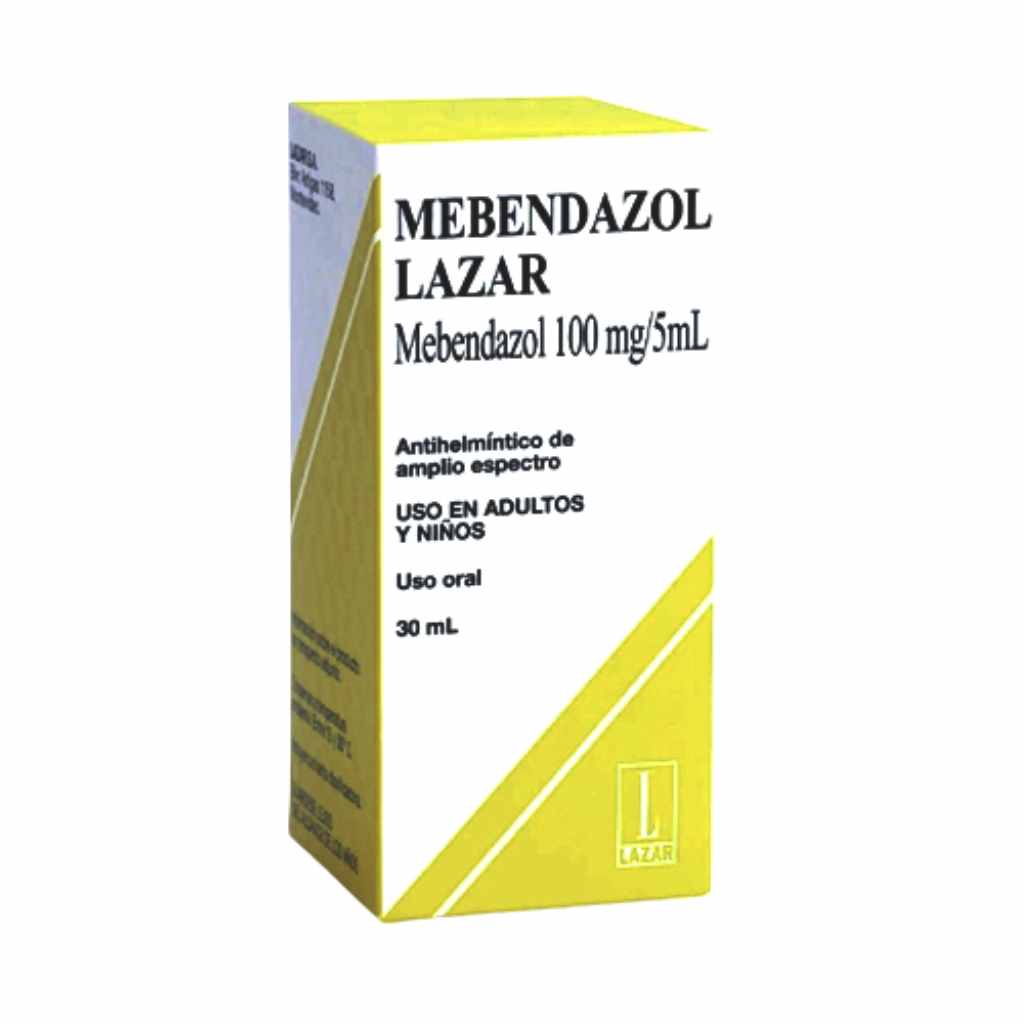 Mebendazol Lazar Solución 30 Ml