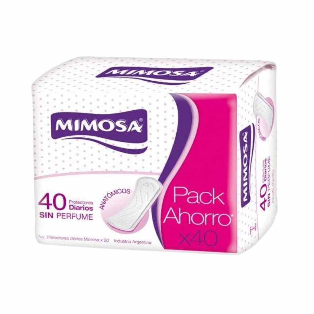 Mimosa Protector Diario x 40 Unidades