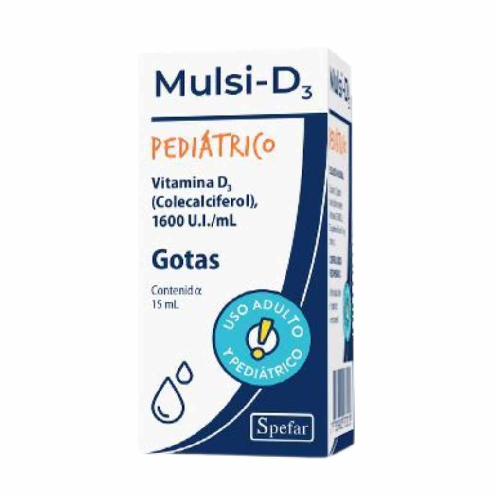 Mulsi D3 Pediátrico Gotas 15 Ml