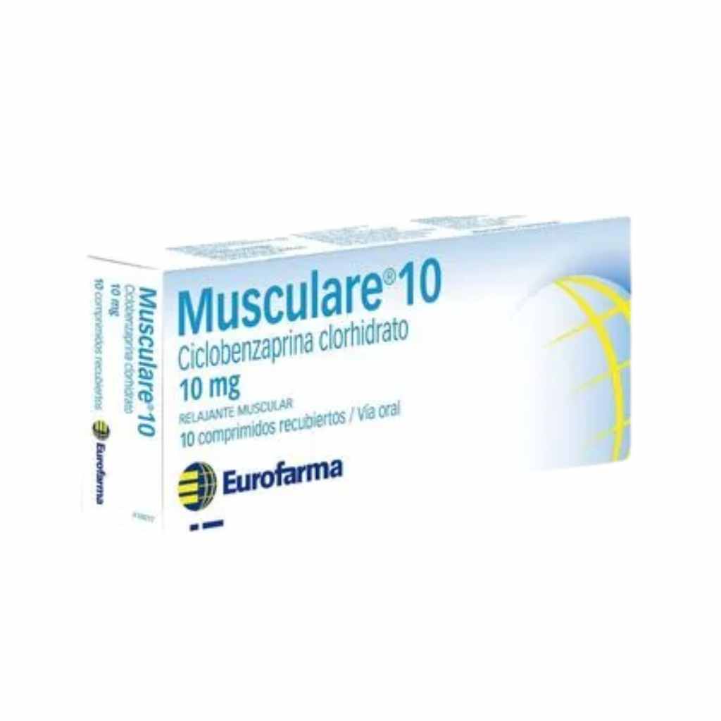 Musculare 10 Mg x 10 Comp