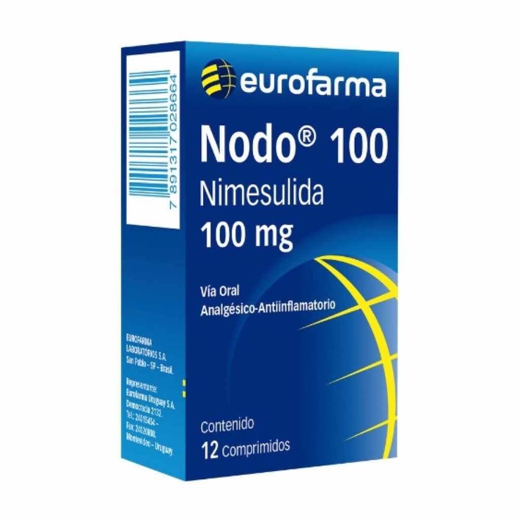 Nodo 100 Mg x 12 Comp