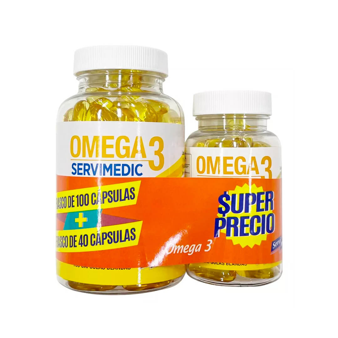 Omega 3 x 100 + 40 Cáp. Blandas