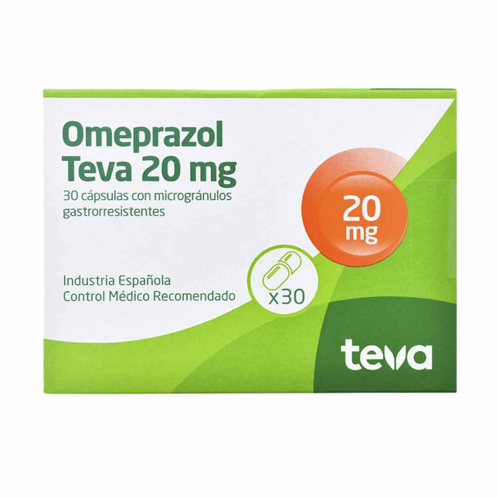Omeprazol Teva 20 Mg x 30 Comp