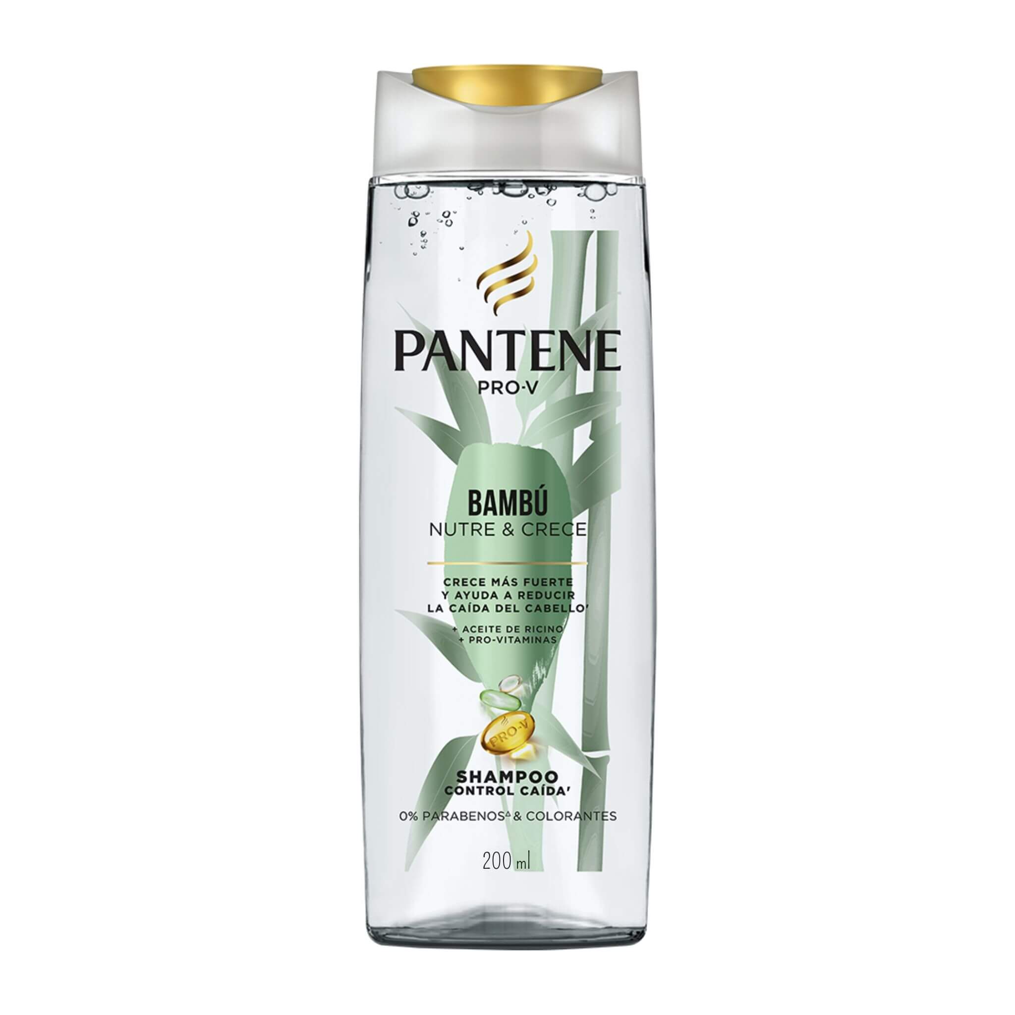 Pantene Shampoo Bambú Nutre Y Crece 200 Ml