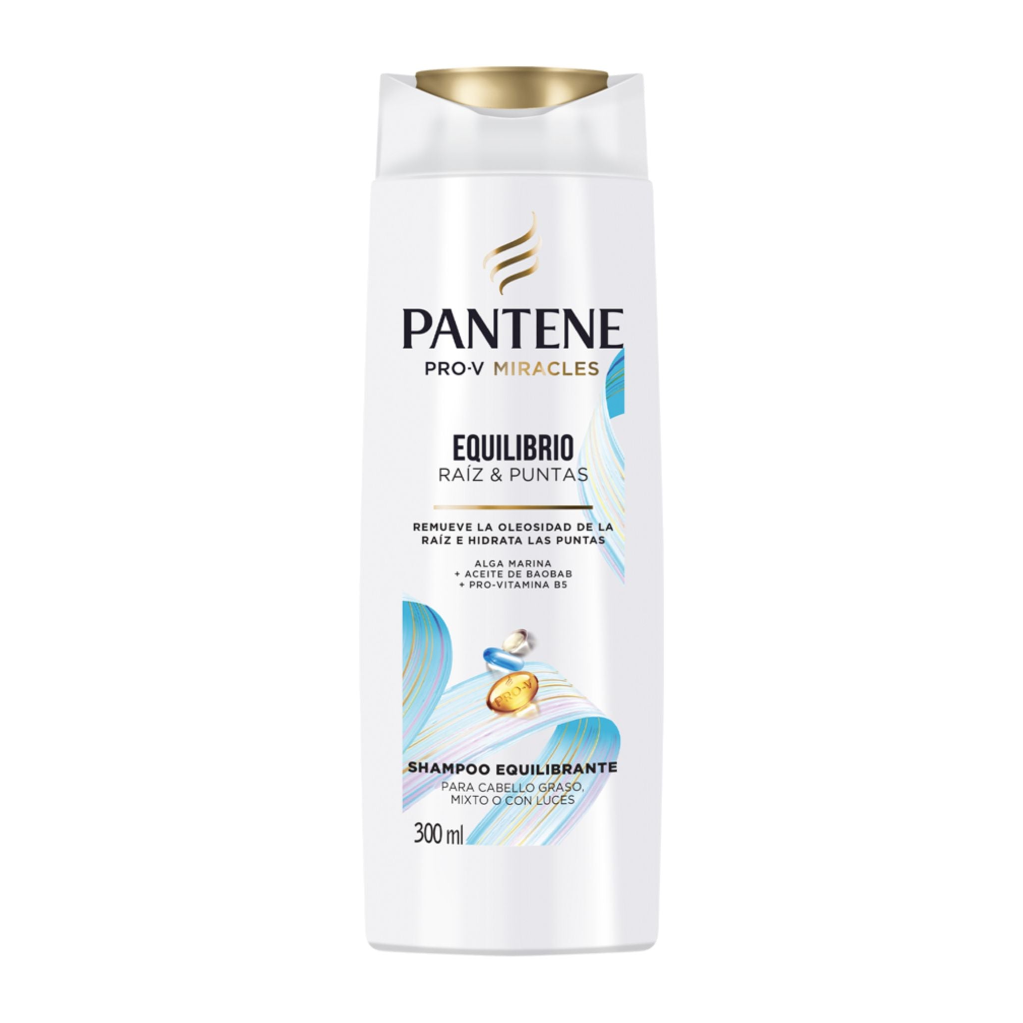 Pantene Shampoo Equilibrio Raíz Y Puntas 300 Ml