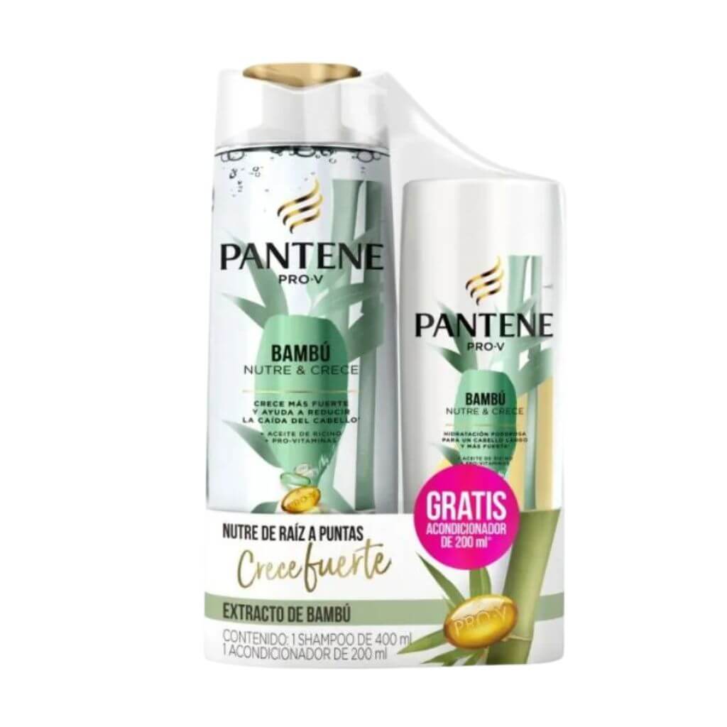 Pantene Pack Bambú Sh. 400 Ml + Acond. 200 Ml