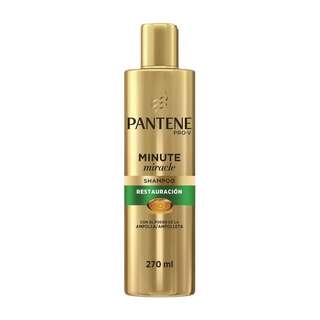 Pantene Shampoo Minute Miracle Restauración 270 Ml