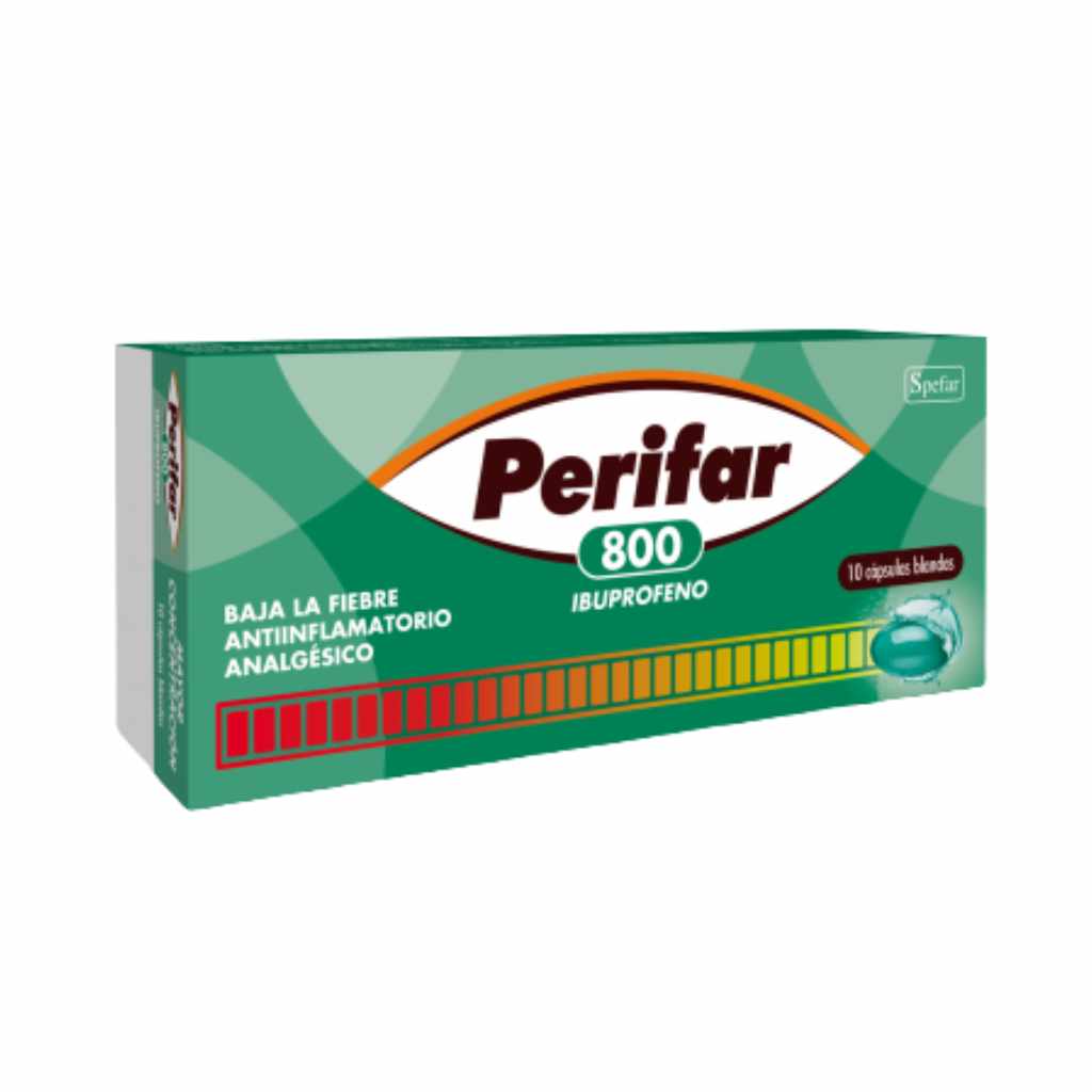 Perifar 800 x 10 Cápsulas
