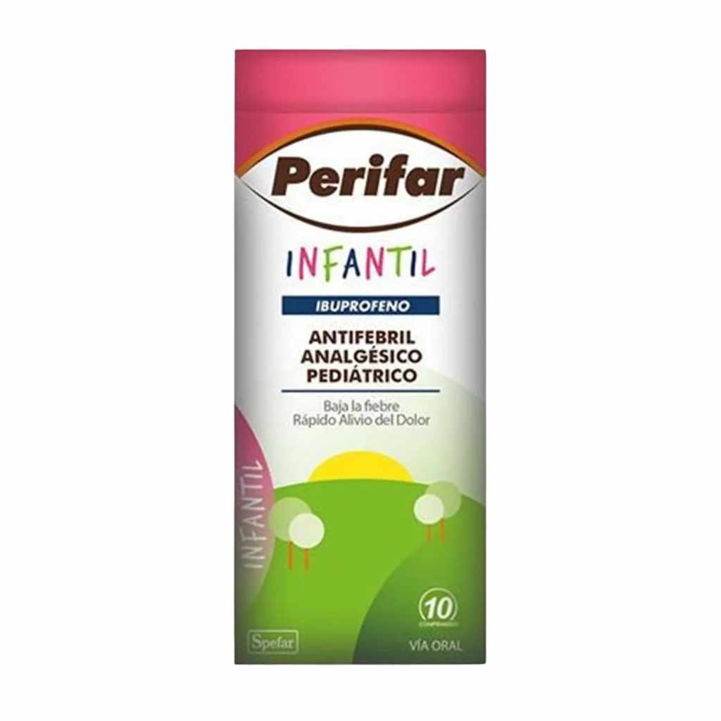 Perifar Infantil x 10 Comp