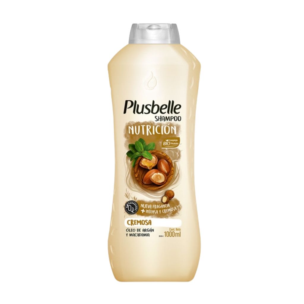 Plusbelle Shampoo Nutrición 1 Lt