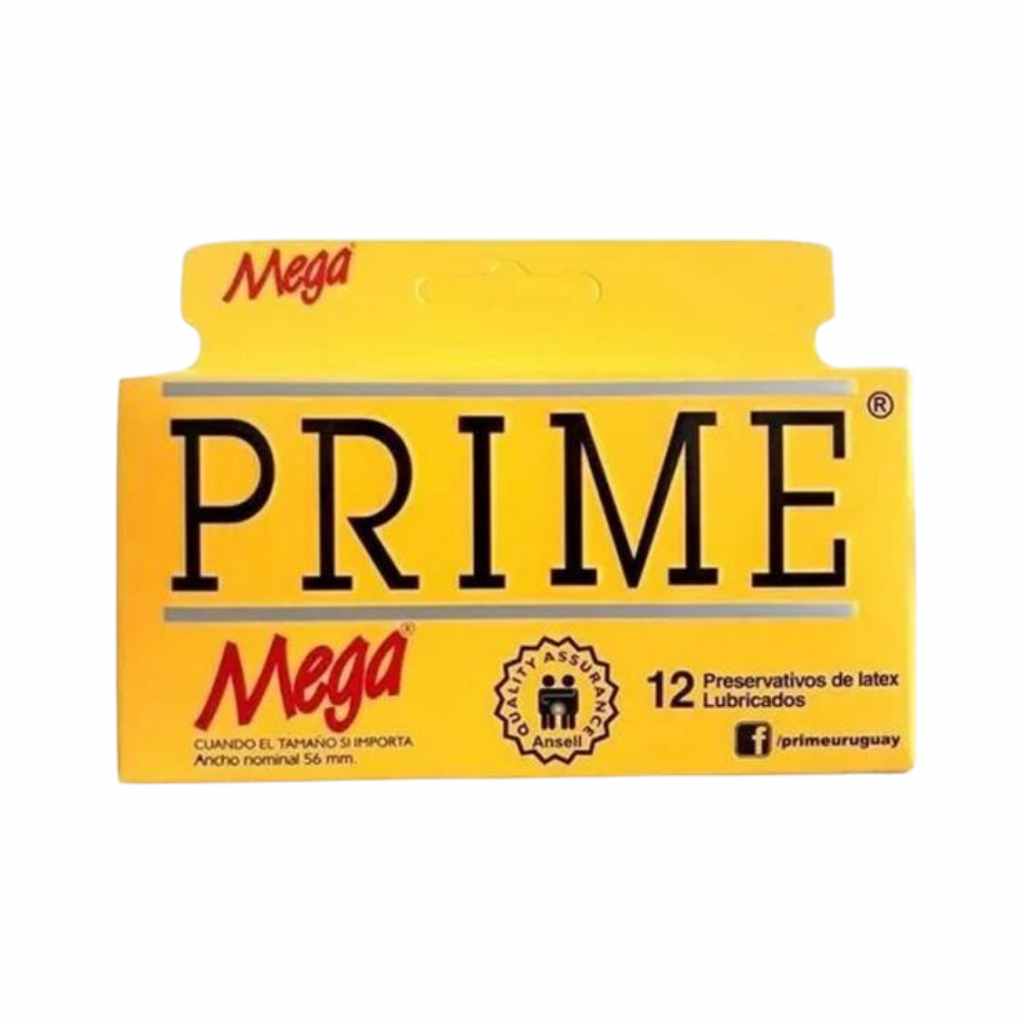 Prime Amarillo Mega x 12 Unidades