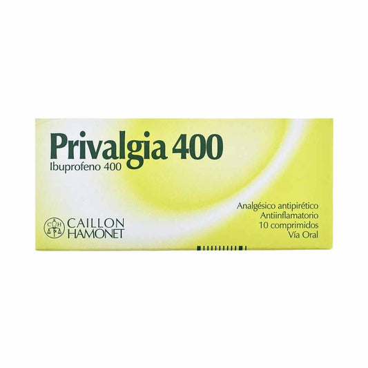 Privalgia 400 Mg x 10 Comp