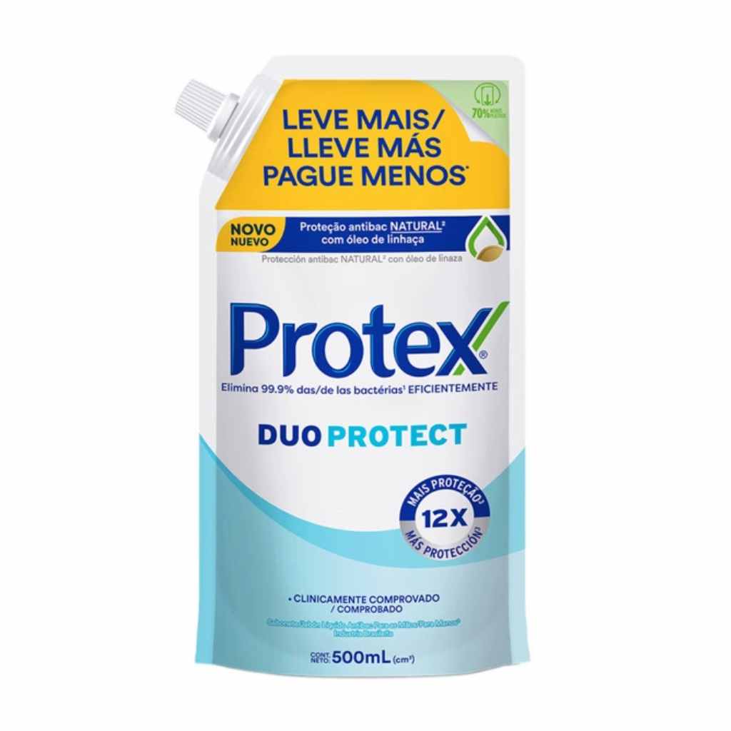 Protex Jabón Líquido Duo Protect 500 Ml