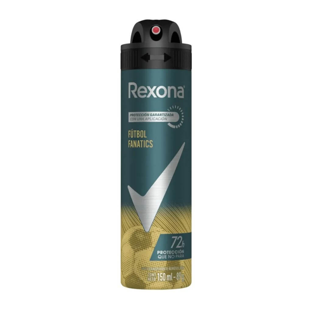 Rexona Men Antitranspirante Fútbol Fanatics 150 Ml