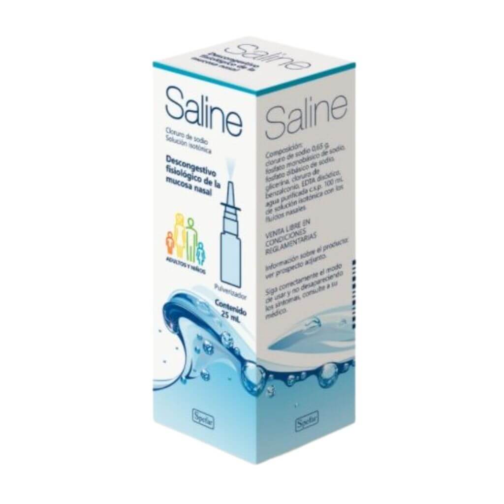 Saline Solución Nasal 25 Ml