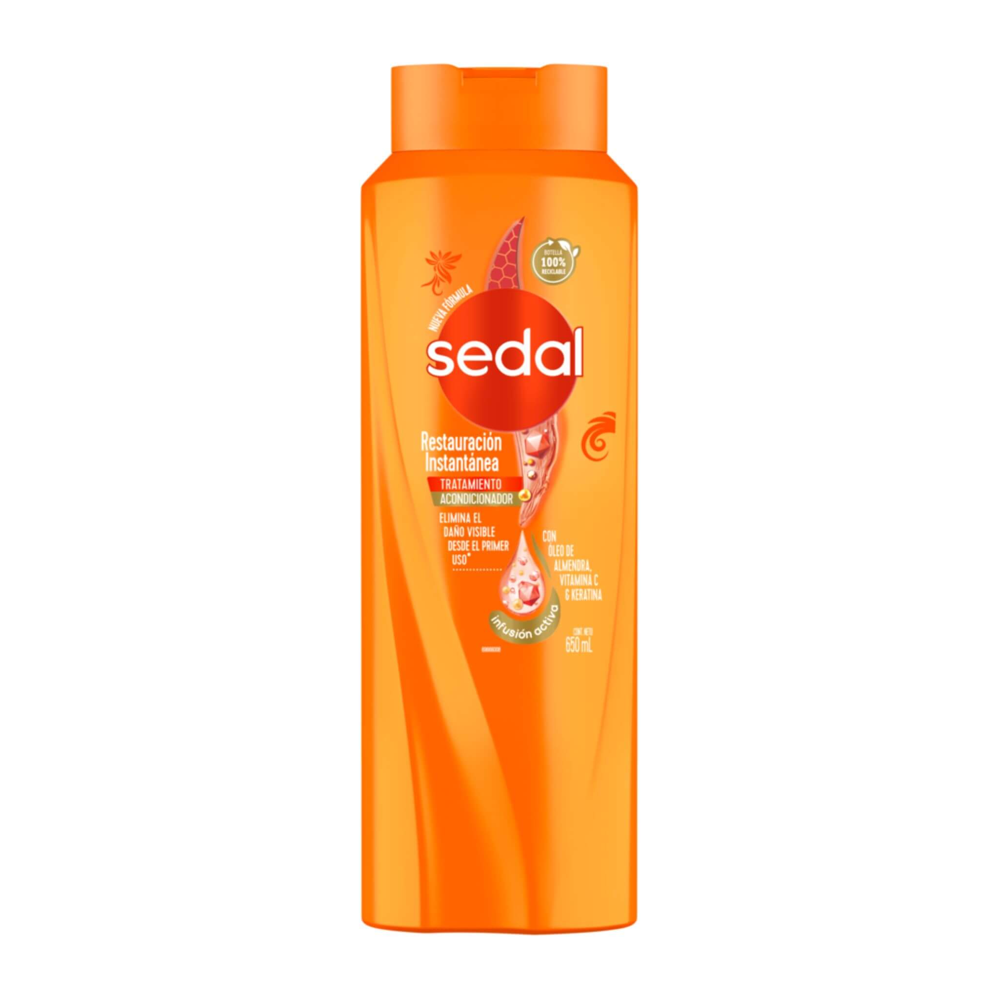 Sedal Acondicionador Restauración Instantánea 650 Ml