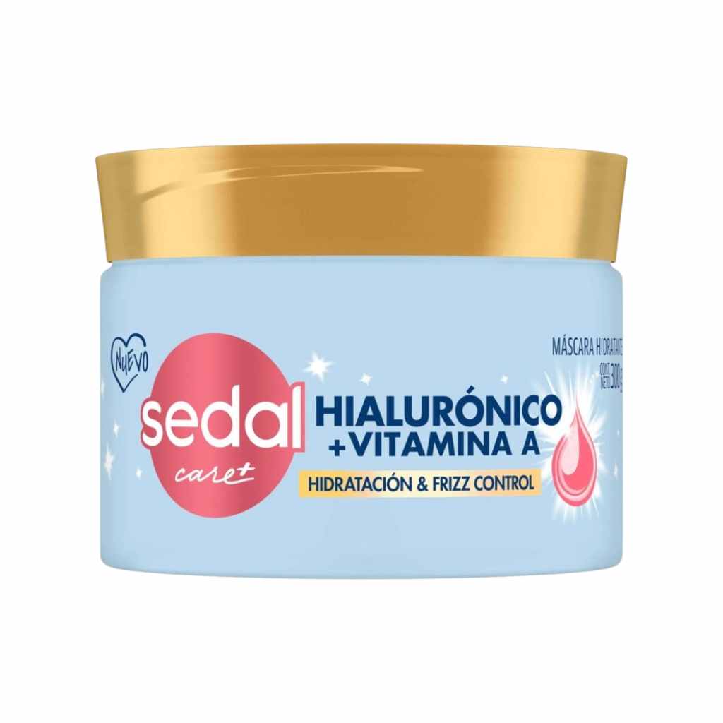 Sedal Máscara De Tratamiento Hialurónico + Vitamina A 300 Gr