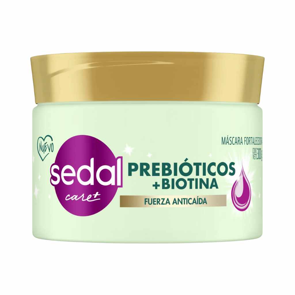 Sedal Máscara De Tratamiento Prebióticos + Biotina 300 Gr