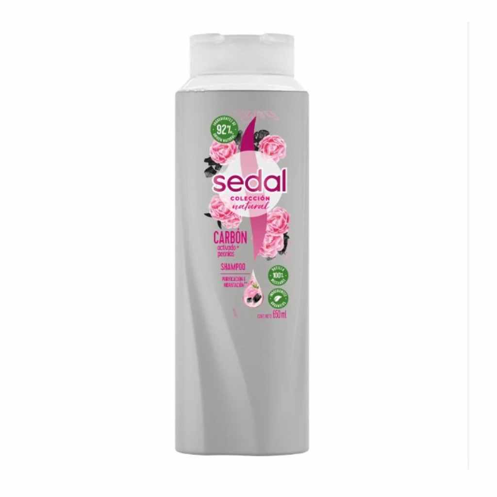 Sedal Shampoo Carbón 650 Ml