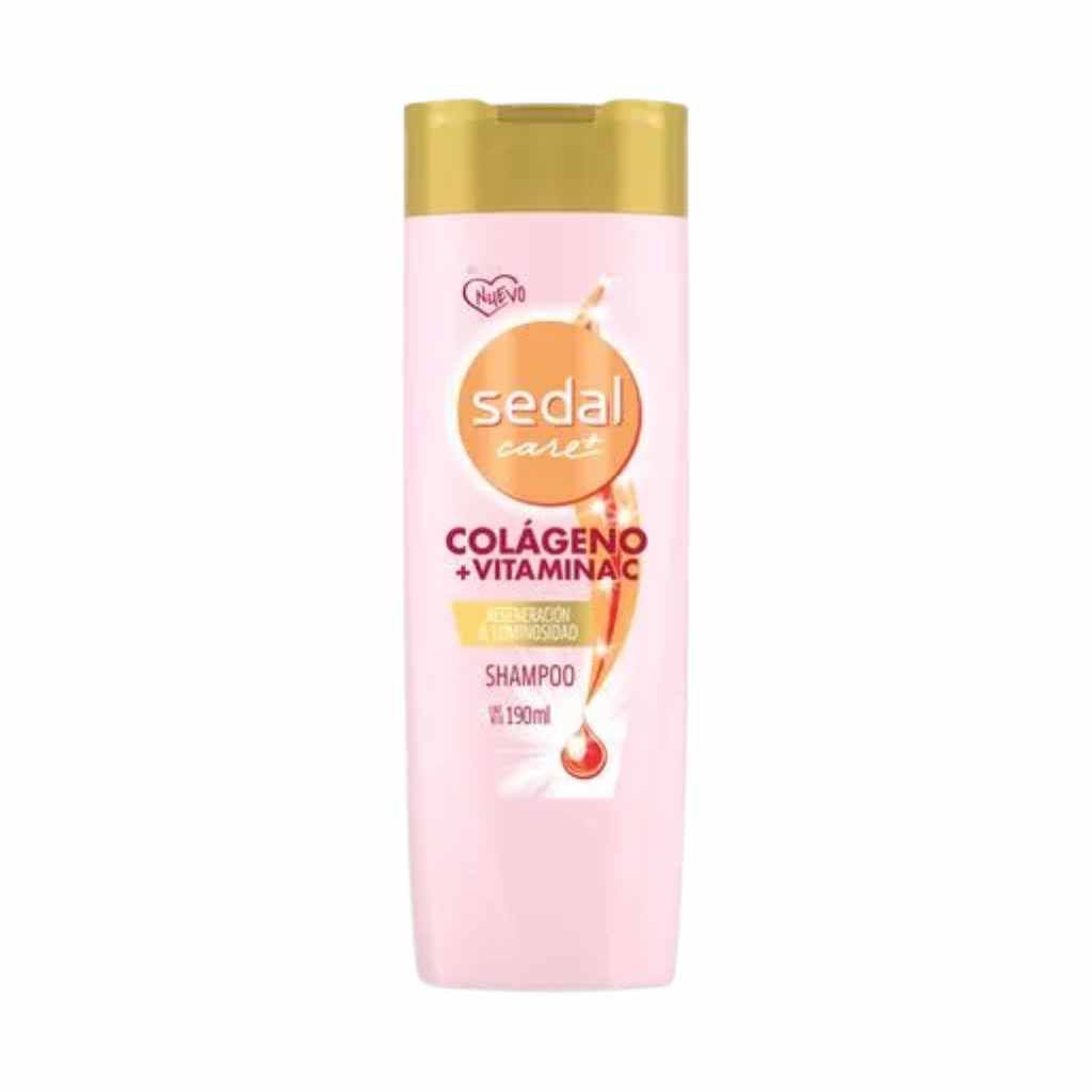 Sedal Shampoo Colágeno + Vitamina C 190 Ml