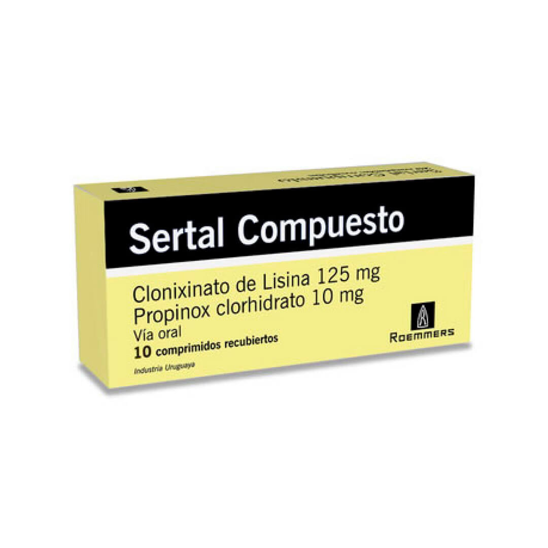 Sertal Compuesto x 10 Comp.