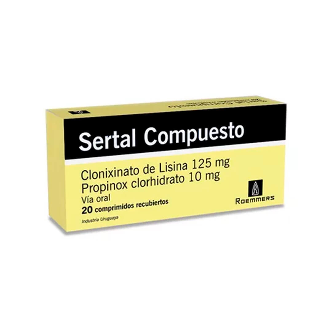 Sertal Compuesto x 20 Comp.