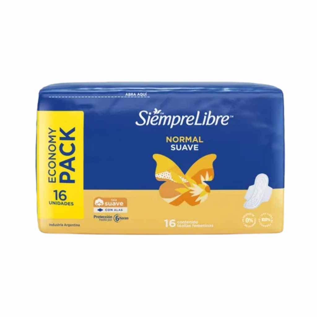 Siempre Libre Normal x 16 Unidades