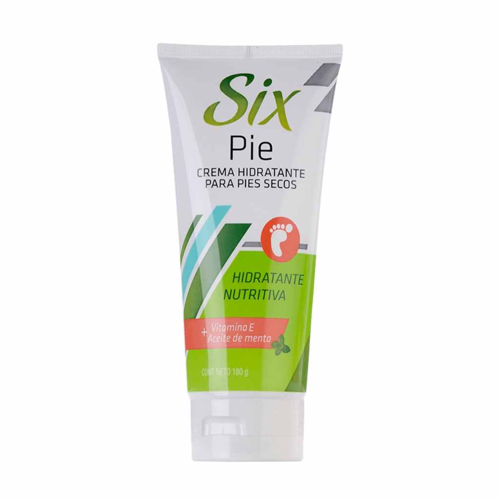 Six Crema Para Pies Hidratante Nutritiva 180 Gr
