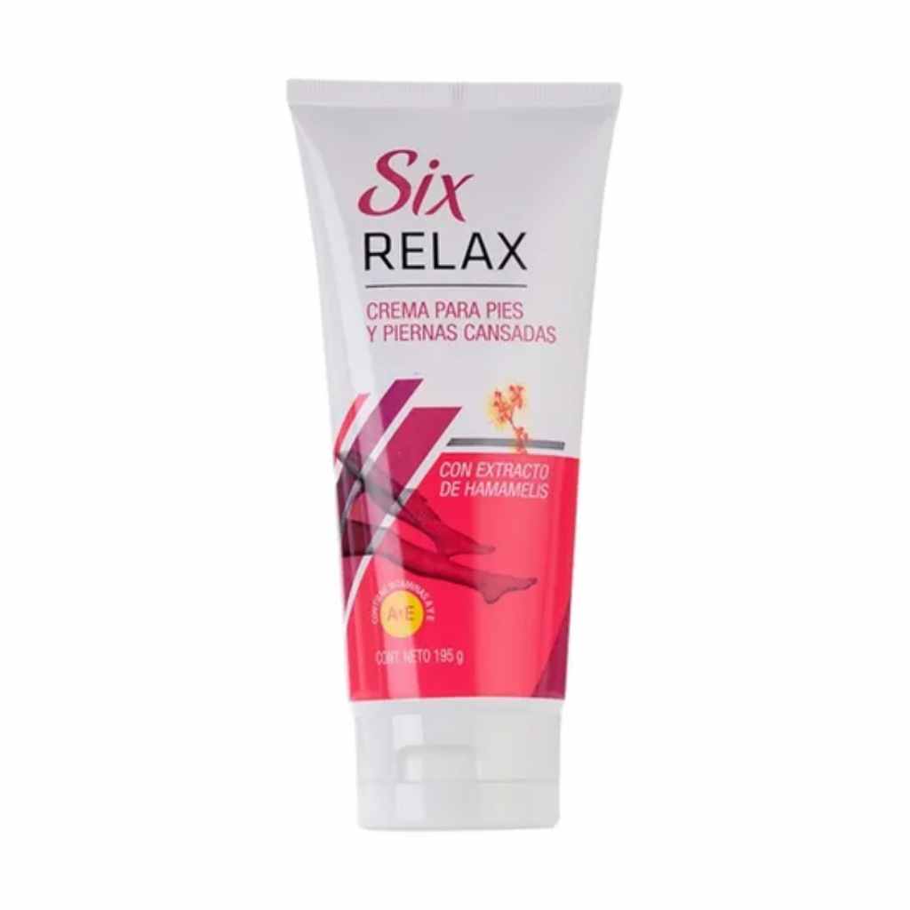 Six Crema Para Pies Y Piernas Cansadas 195 Gr