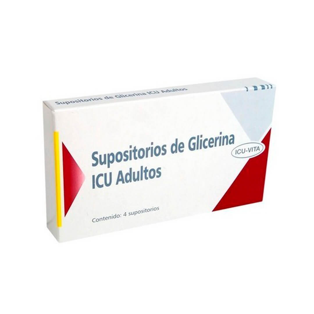 Supositorio De Glicerina ICU Adultos x 4 Uni.