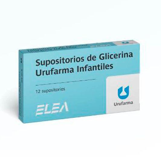 Supositorio De Glicerina Infantiles x 12 Uni.