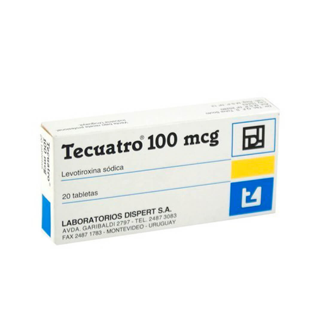 Tecuatro 100 Mcg x 20 Comp.