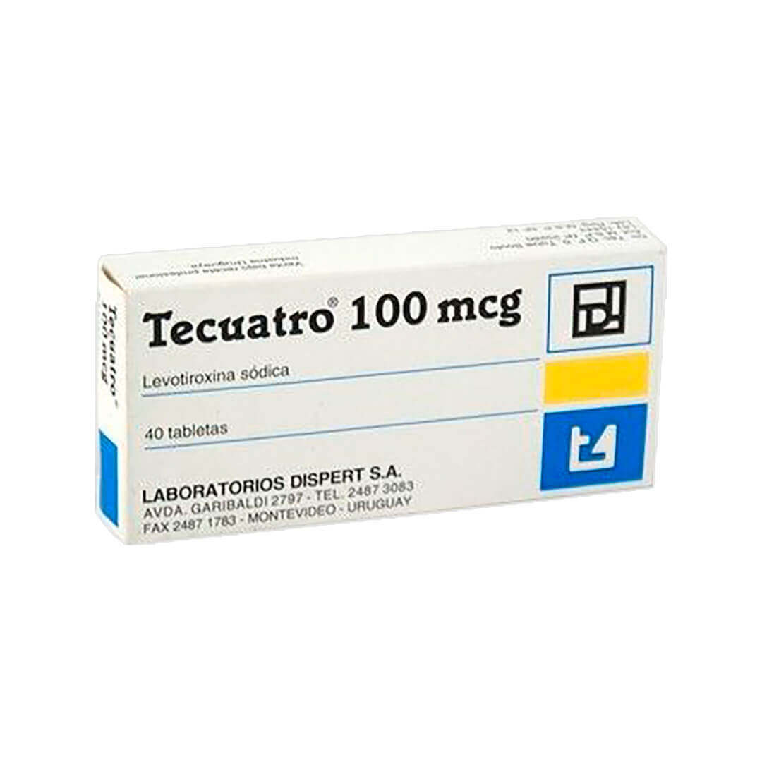 Tecuatro 100 Mcg x 40 Comp.