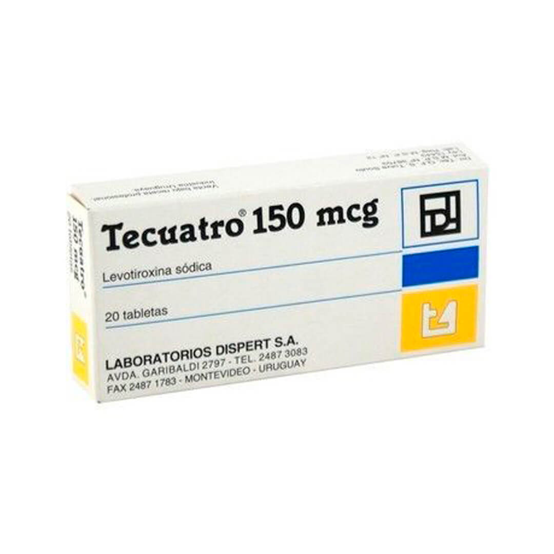 Tecuatro 150 Mcg x 20 Comp.