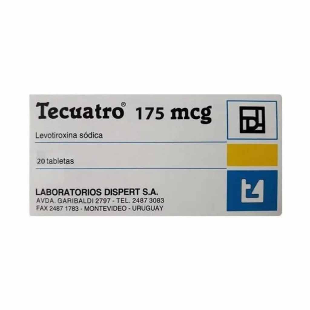 Tecuatro 175 Mcg x 20 Comp
