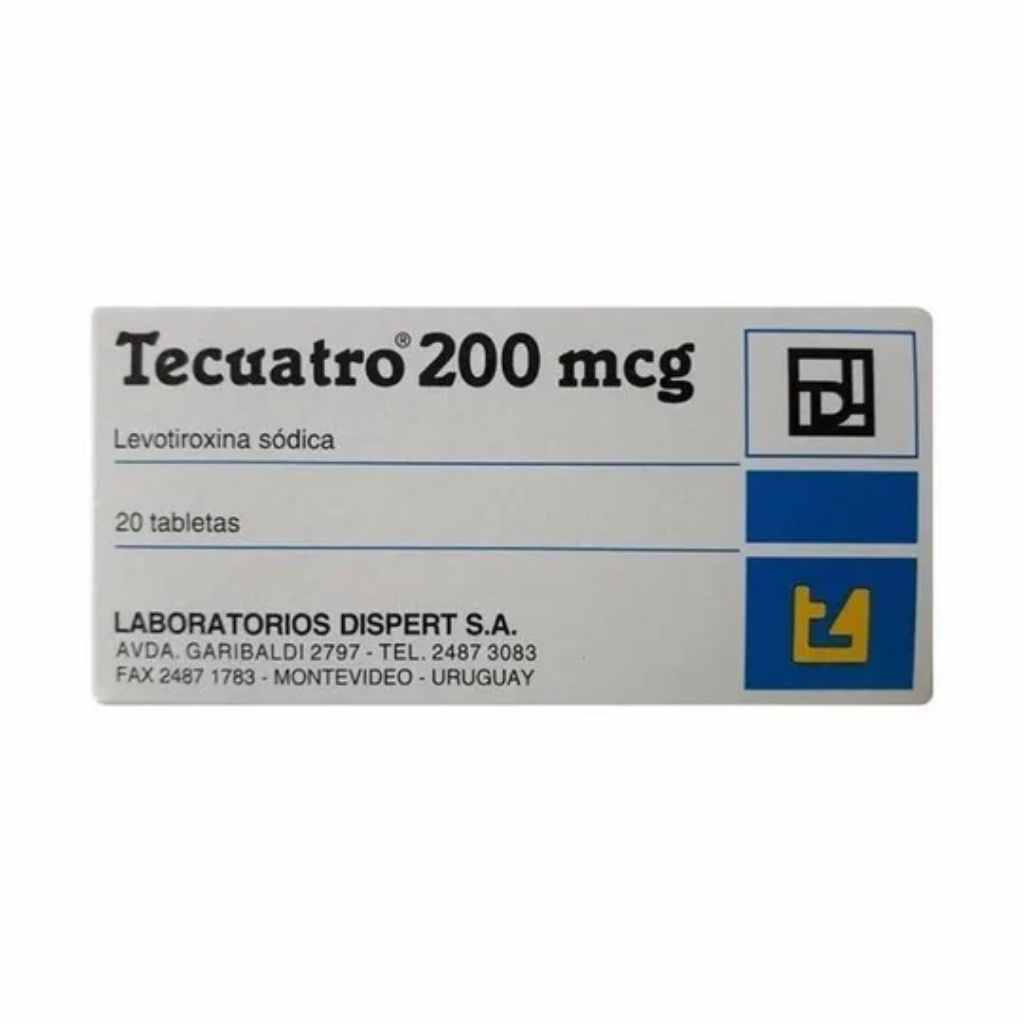 Tecuatro 200 Mcg x 20 Comp