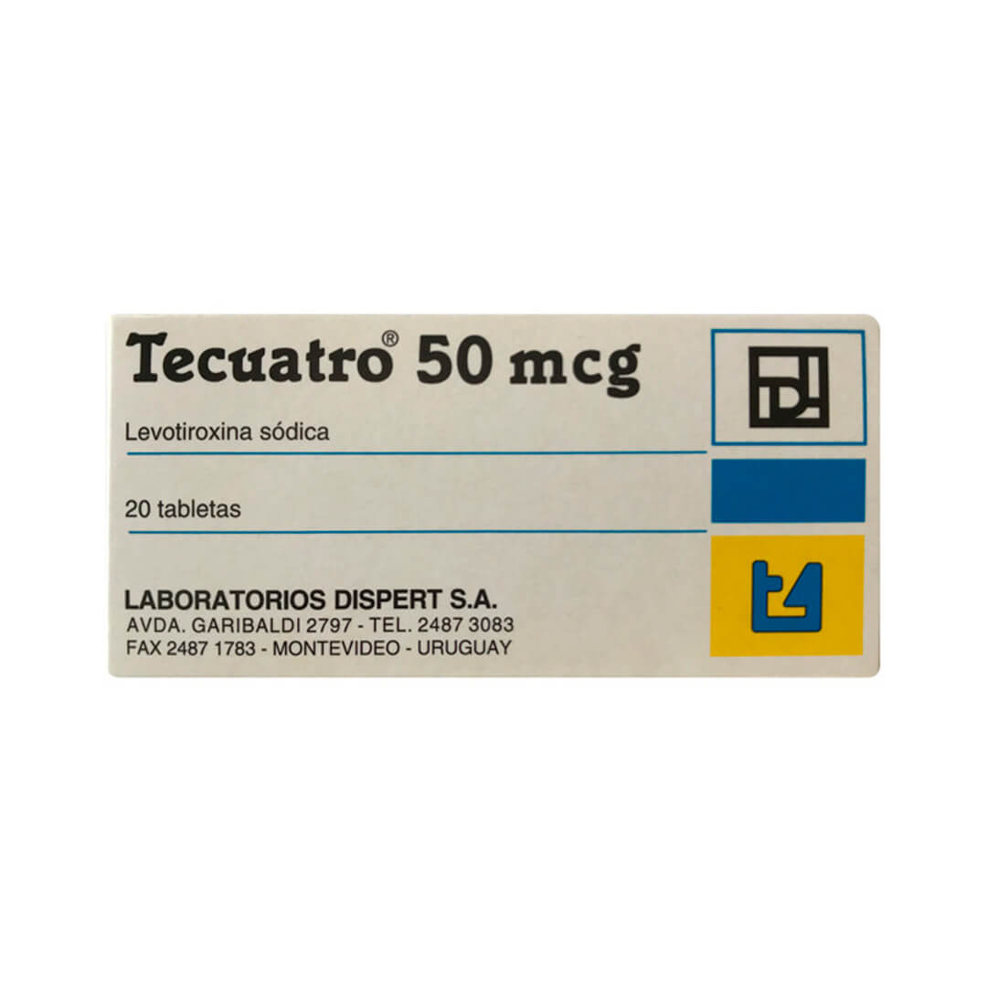 Tecuatro 50 Mcg x 20 Comp.